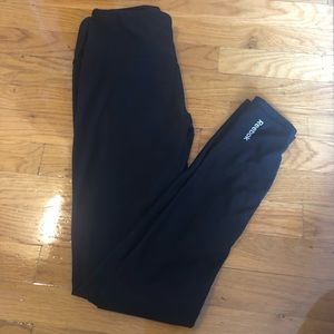 Reebok black athletic leggings